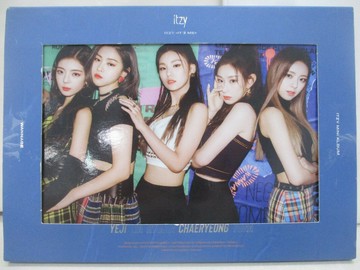 【書寶二手書T1／音樂_TK6】ITZY-)第二張迷你專輯「IT`Z ME」_(WANNABE版/藍色)_只附光碟&1張小卡