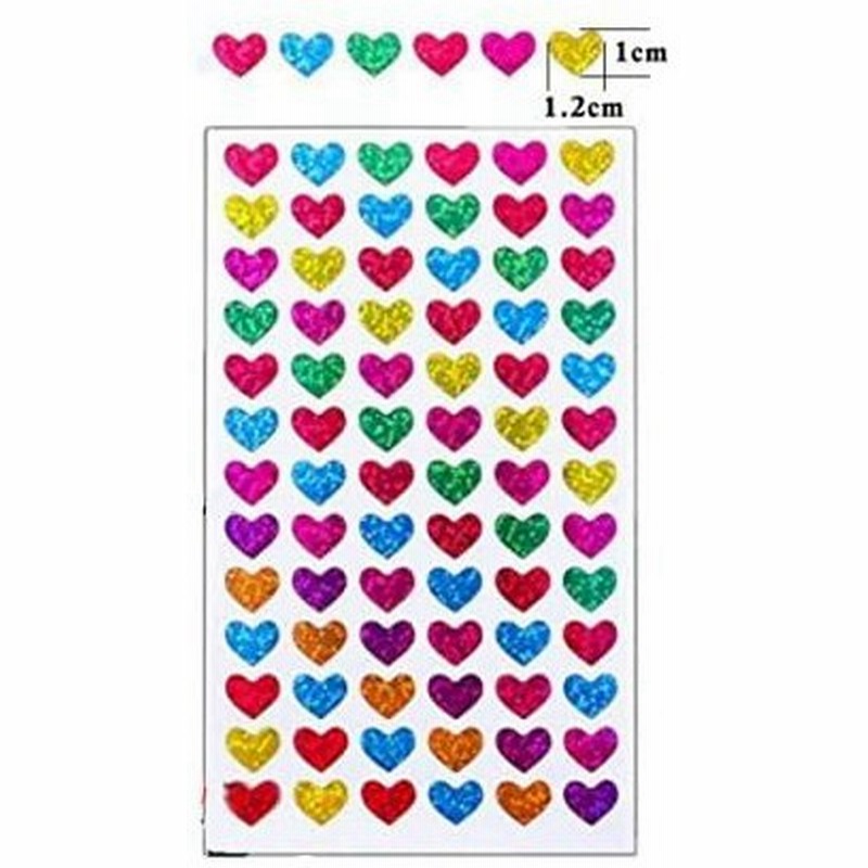 ごほうびシール キラキラ レーザー光沢 スターステッカー カラフル １０シートセット シール 手帳 飾り 可愛い 通販 Lineポイント最大get Lineショッピング