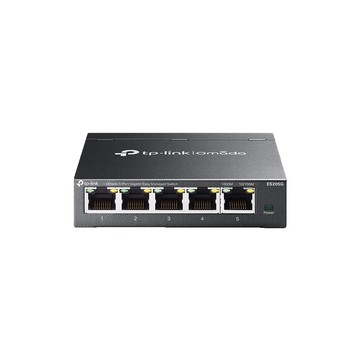 TP-Link ES205G Omada 5埠 Gigabit 簡易管理型 乙太網路金屬交換器 隨插即用 交換器 swtich Hub MOD