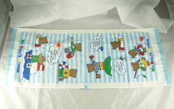 【震撼精品百貨】M.B.D.CLUB_泰迪熊 ~ 毛巾『游泳-條紋』