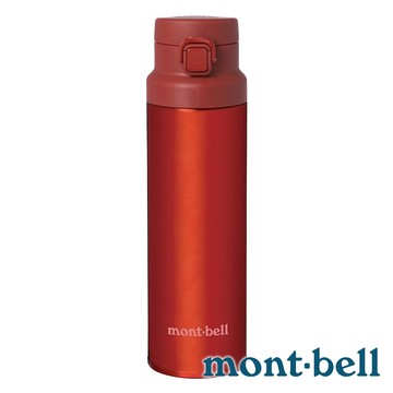 【mont-bell】ALPINE THERMO ACTIVE彈蓋保溫瓶750ml『RD鮮紅』1134260 戶外 露營 登山 健行 休閒 保溫瓶