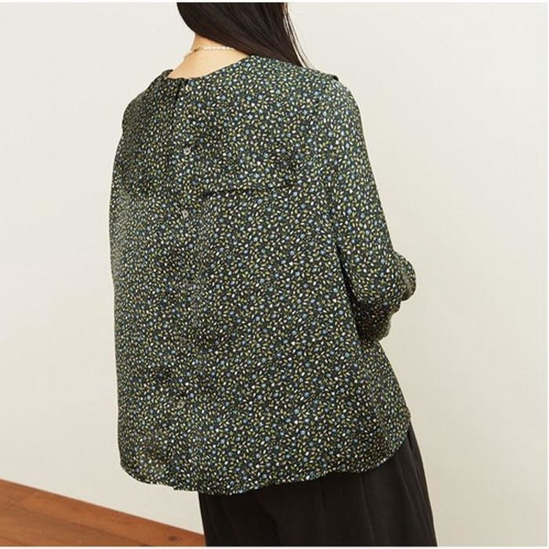 フィグロンドン Molly blouse ブルー