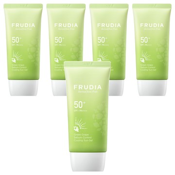 FRUDIA 青葡萄清爽控油防曬乳 SPF50+ PA++++  50ml  5條