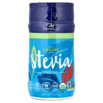 SweetLeaf Stevia, 有機甜葉菊甜味劑，3.2 盎司（92 克）