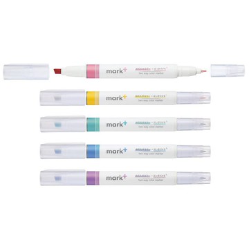 【CHL】KOKUYO 國譽 Mark+ 雙頭兩用螢光筆  螢光筆 記號筆 色筆