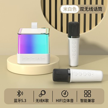 藍芽麥克風 影巨人無線藍牙音響音箱迷你手持K歌麥克風家庭全民K歌一體機