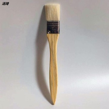 小號羊毛刷子軟毛油漆刷清潔不掉毛燒烤烘焙掃無痕1寸1.5寸2.5寸