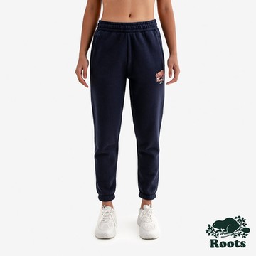 Roots女裝- FROSTY FUN COOPER 棉褲-軍藍色