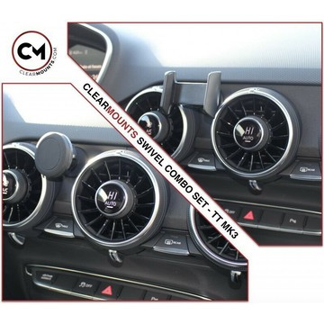 強強滾p-加拿大Clearmounts 汽車出風口手機架 Audi TT MK3 (8S) 磁吸+夾式