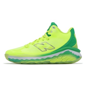 New Balance NB 籃球鞋 Fresh Foam BB 男鞋 螢光綠 中筒 緩衝 支撐 運動鞋 NB