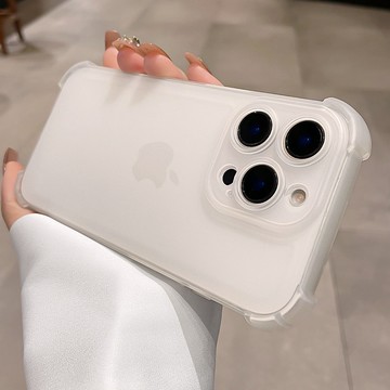 【新款】冰霧磨砂！氣囊超強防摔殼 手機殼 適用 蘋果 iPhone1716 15 14 13 12Pro Max 保護殼