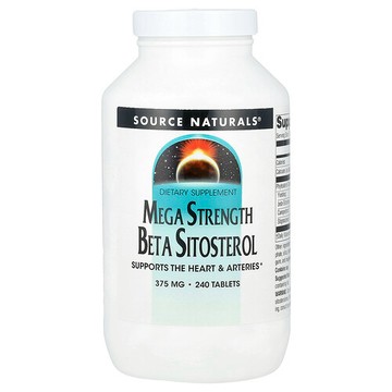Source Naturals, 特強 β-谷甾醇，375 毫克，240 片