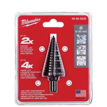美沃奇 Milwaukee 階梯鑽頭6-35mm 48-89-9335