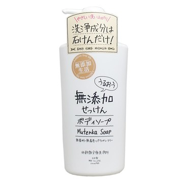 MAX無添加生活滋潤沐浴乳500ml本體