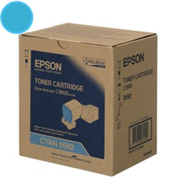 EPSON 原廠碳粉匣 S050592 (青) 適用型號：AL-C3900/CX37NDF