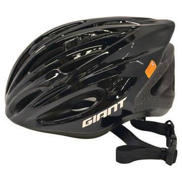 GIANT 捷安特 TOURING 3.0 自行車安全帽 輕量設計 頭圍58~61cm 亮黑色 IN-MODE一體成型 21個透氣孔  1個