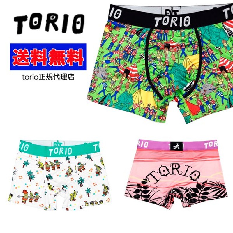 Torio トリオ ボクサーパンツ メンズアンダーウェア かっこいい下着 暗闇で光る M L Xl Torio1 通販 Lineポイント最大get Lineショッピング