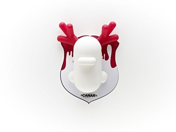 比利時CANAR設計可愛獨家黃色小鴨系列壁飾掛飾存錢筒(血滴子)