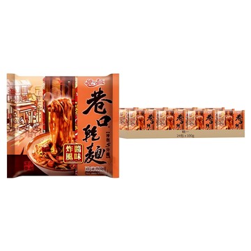統一 巷口乾麵 炸醬風味 100g  24包