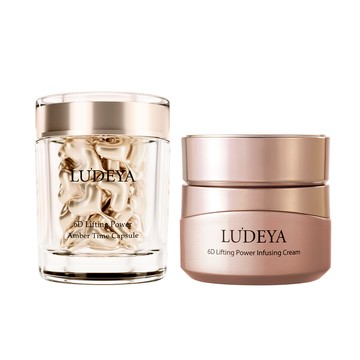 LUDEYA 琥珀微泌亮白緊緻膠囊+琥珀霜
