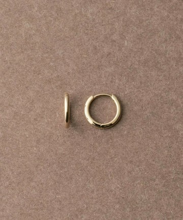 [Tone] ete  K18RBG 細版圈型耳環 M  | 耳環  送禮 情人節 [Rakuten Fashion]