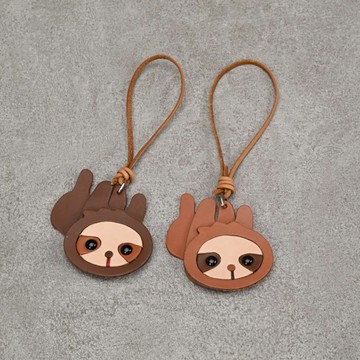 動物掛飾系列（樹懶區）｜ 吊飾 包包 皮革吊飾 包包掛飾