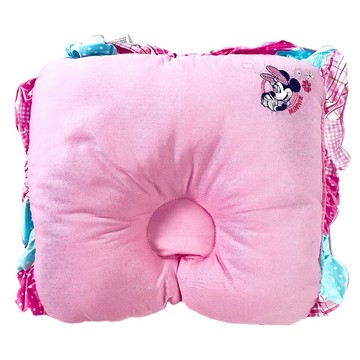 vivibaby 台灣製 米妮花園塑形枕  1個  粉紅色  30 x 27 x 4cm