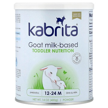 Kabrita, 含鐵羊奶嬰幼兒配方奶粉，14 盎司（400 克）粉