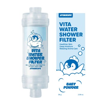 【官方直營🏆】韓國🚿Atorecipe 紅企鵝 X byOUR🚿完美純淨沐浴過濾器 105g (6款) | 維他命濾芯