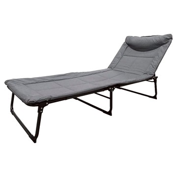 豪華折疊一體床 翻身低噪 四檔調節 舒適床面 深度睡眠  180 x 65 x 26cm  灰色