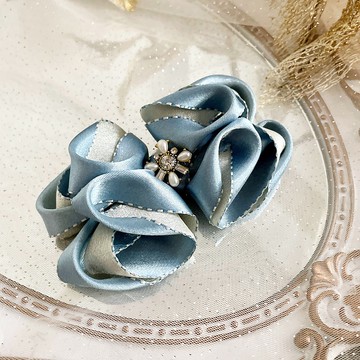 雙色雲朵蝴蝶結髮夾 大腸圈 髮圈 抓夾髮梳 香蕉夾鯊魚夾邊夾馬尾