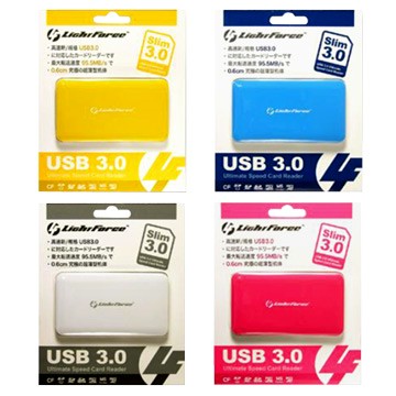 LightForce Slim USB 3.0 95.5MB/s 極速多合一讀卡機