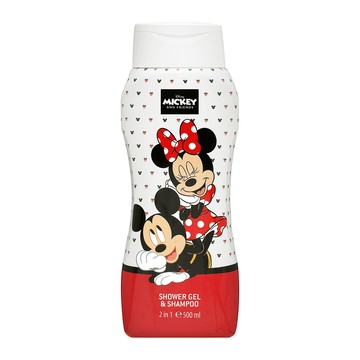 Disney 米奇米妮 2合1 沐浴洗髮精 500ml