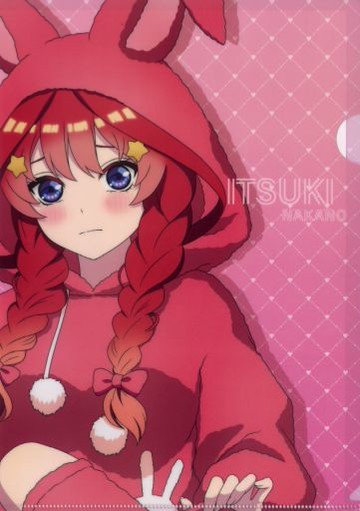 中野五月A4文件夾兔子玩偶Ver.電影五等分的新娘×堂吉柯德