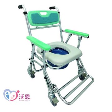 富士康 鋁合金收合式輪椅 FZK-4542｜附輪設計｜可收合好收納｜鋁合金車架｜居家照護適用