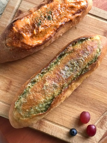 法式香蒜短棍｜酸種麵包 法式麵包(葷食)