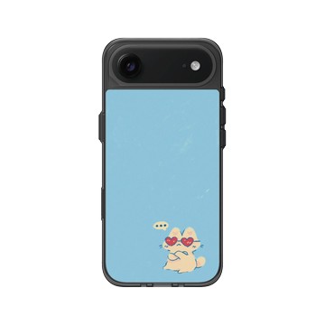 iPhone Air Clear (相機按鈕) 酷墨灰 - Jazlynn - 酷貓咪