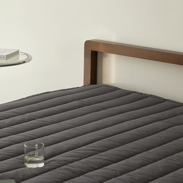 mattila Doze 60支高密度純棉固定帶床墊  Queen Size  炭灰色