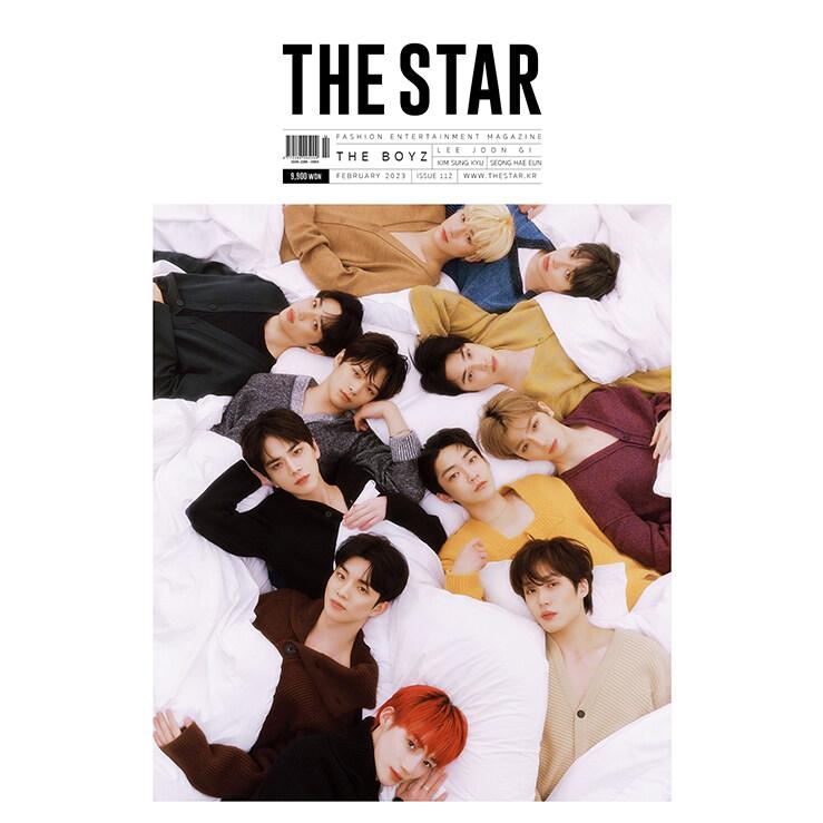 韓国 雑誌 THE STAR (ザ・スター) Aタイプ 2023年 2月号 (表表紙：イ・ジュンギ、裏表紙：THE BOYZ Aタイプ）INFINITEのキム・ソンギュ、ソン・ヘウン記事