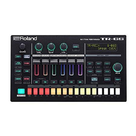 Roland TR-6S コンパクトドラムマシン 6トラックの純正TRサウンド サンプル FMトーン エフェクト