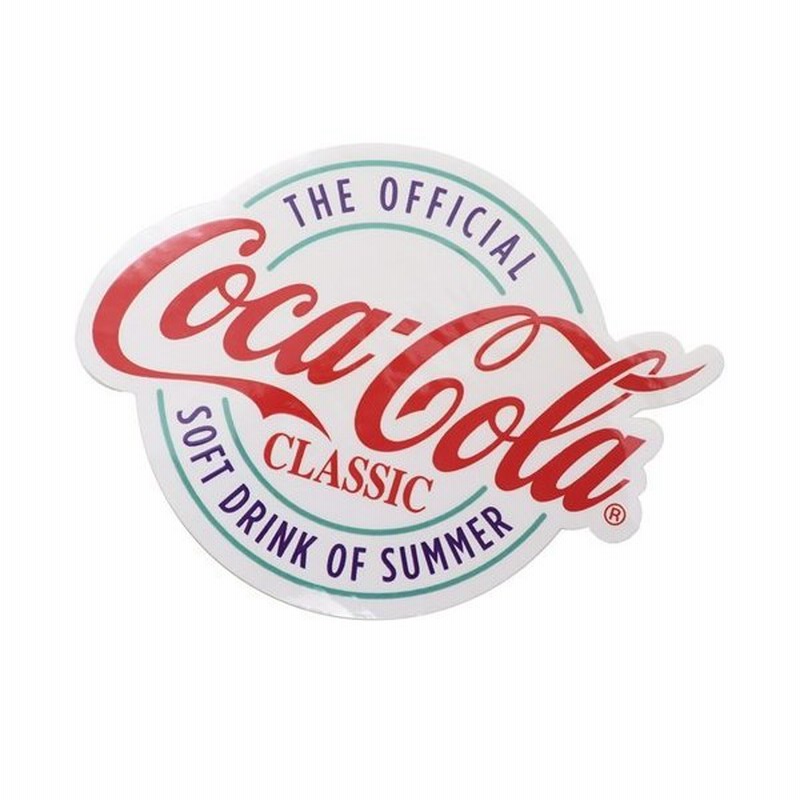 コカコーラ ダイカット ステッカー Coca Cola ビッグ シール キャラクター グッズ Life Style おしゃれ 通販 Lineポイント最大0 5 Get Lineショッピング