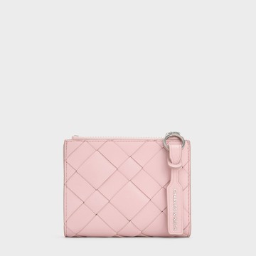 Ivette 編織拉鍊短夾