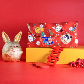 手作布紅包袋(兔來運轉)