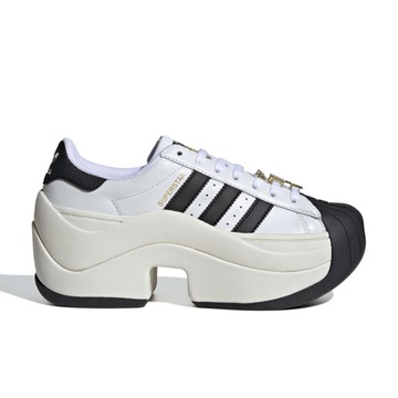 W Adidas Superstar Bold 金標白 厚底增高 皮革 貝殼鞋 休閒鞋 女鞋 JR9895