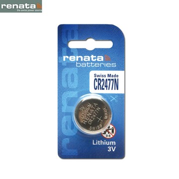 瑞士renata  CR2477N  3V鋰電池(1入)