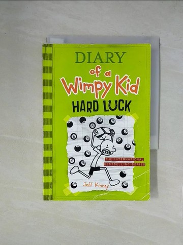 【書寶二手書T1／原文小說_X14】Diary Of A Wimpy Kid #8: Hard Luck_Jeff Kinney