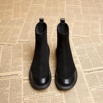 巨好看高級感靴子女秋冬2025新款法式小踝靴短靴女春單靴瘦瘦靴