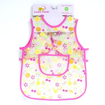 美國 luvable friends  嬰幼兒雙面防水圍兜單入組_綜合水果(LF01015-2)