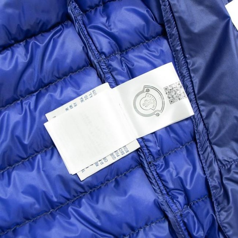 モンクレール MONCLER ダウンベスト フード付 MORELLET サイズ0 LONGUE