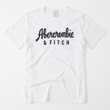 af a&f Abercrombie & Fitch 短袖 T恤 白色 323